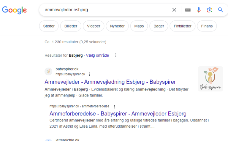 ranke 1 på hoved keyword